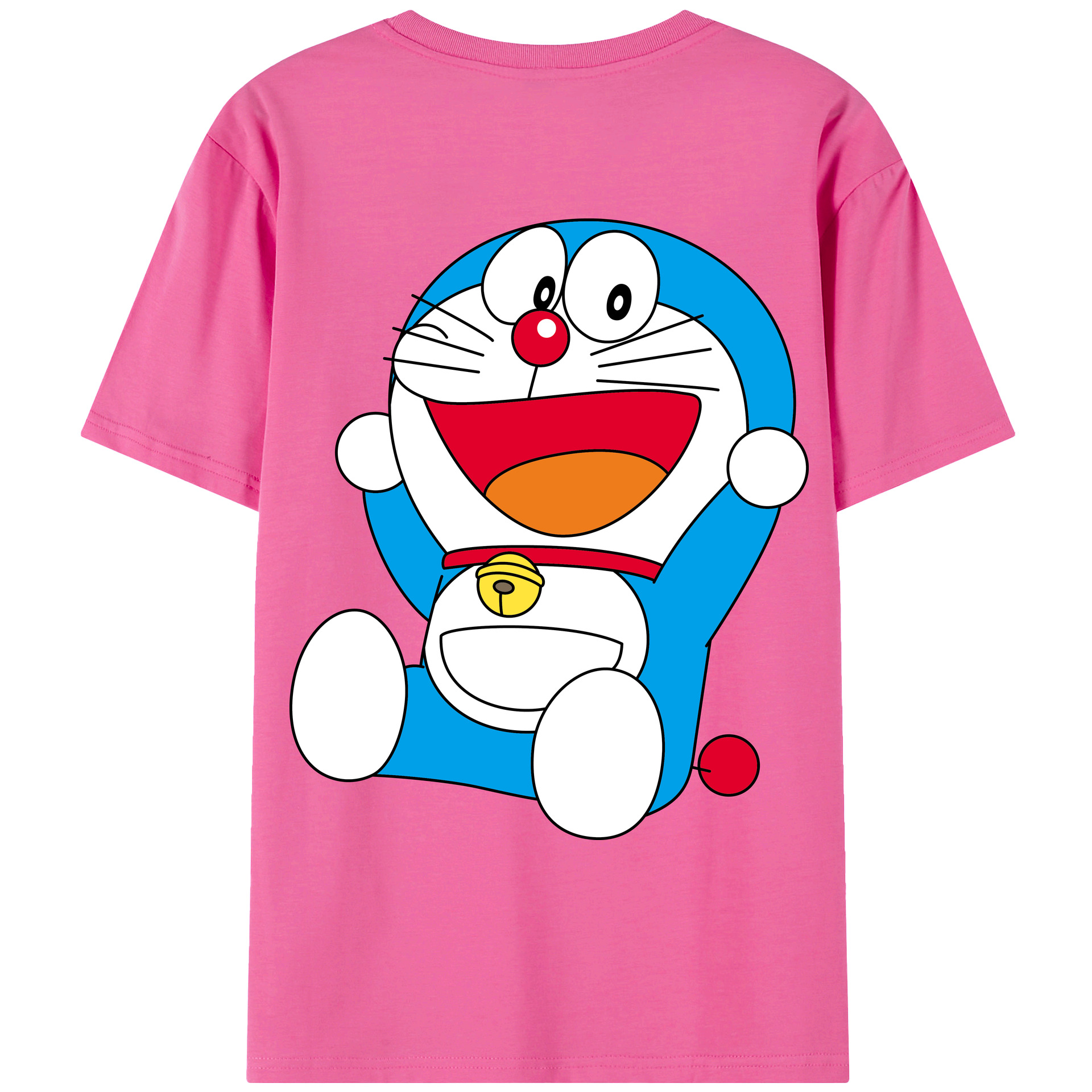 （画像用） ドラえもん Doraemon レディース半袖Tシャツ(バックプリント)